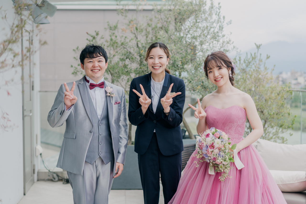 自分たちが行きたい結婚式！