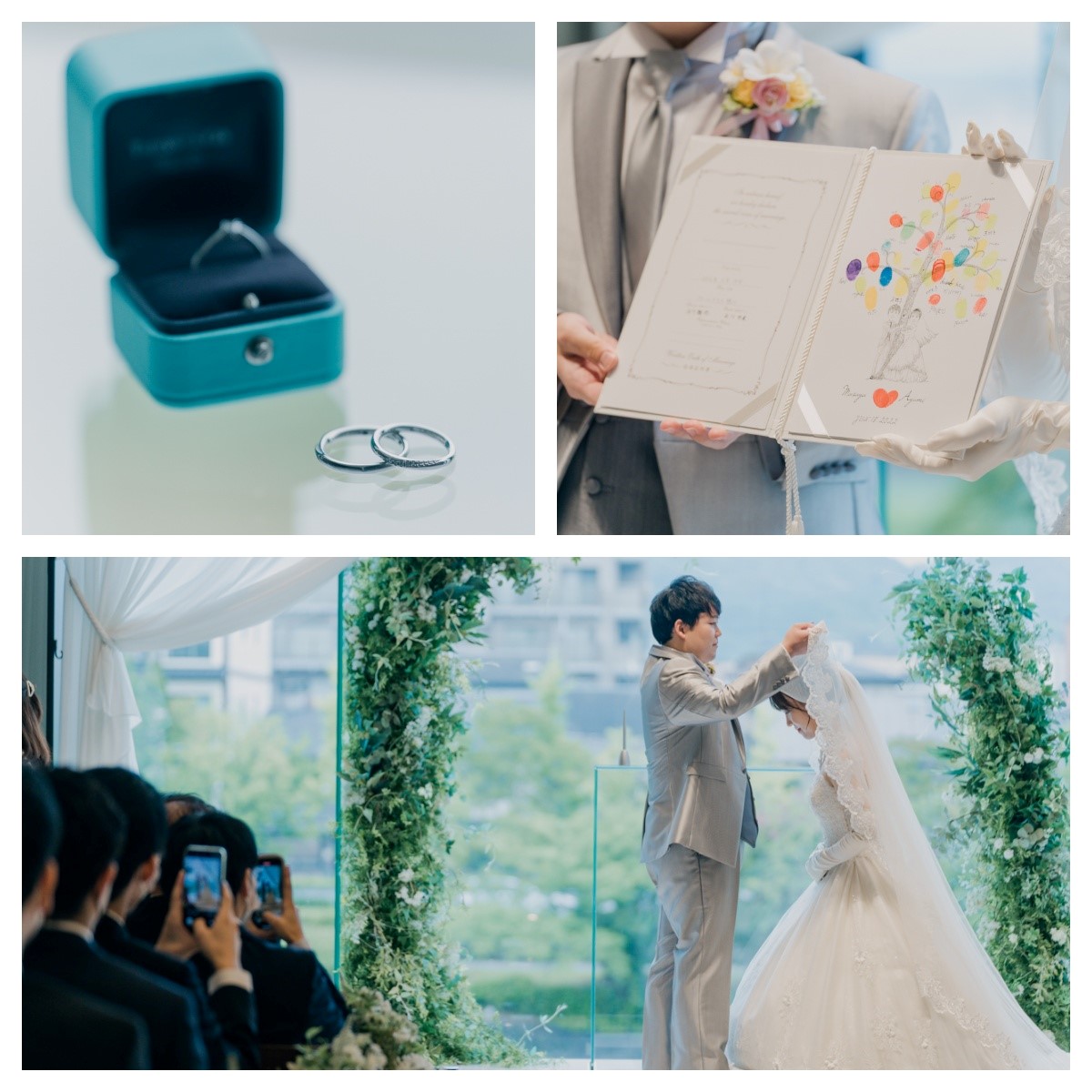 オリジナルの結婚式証明書